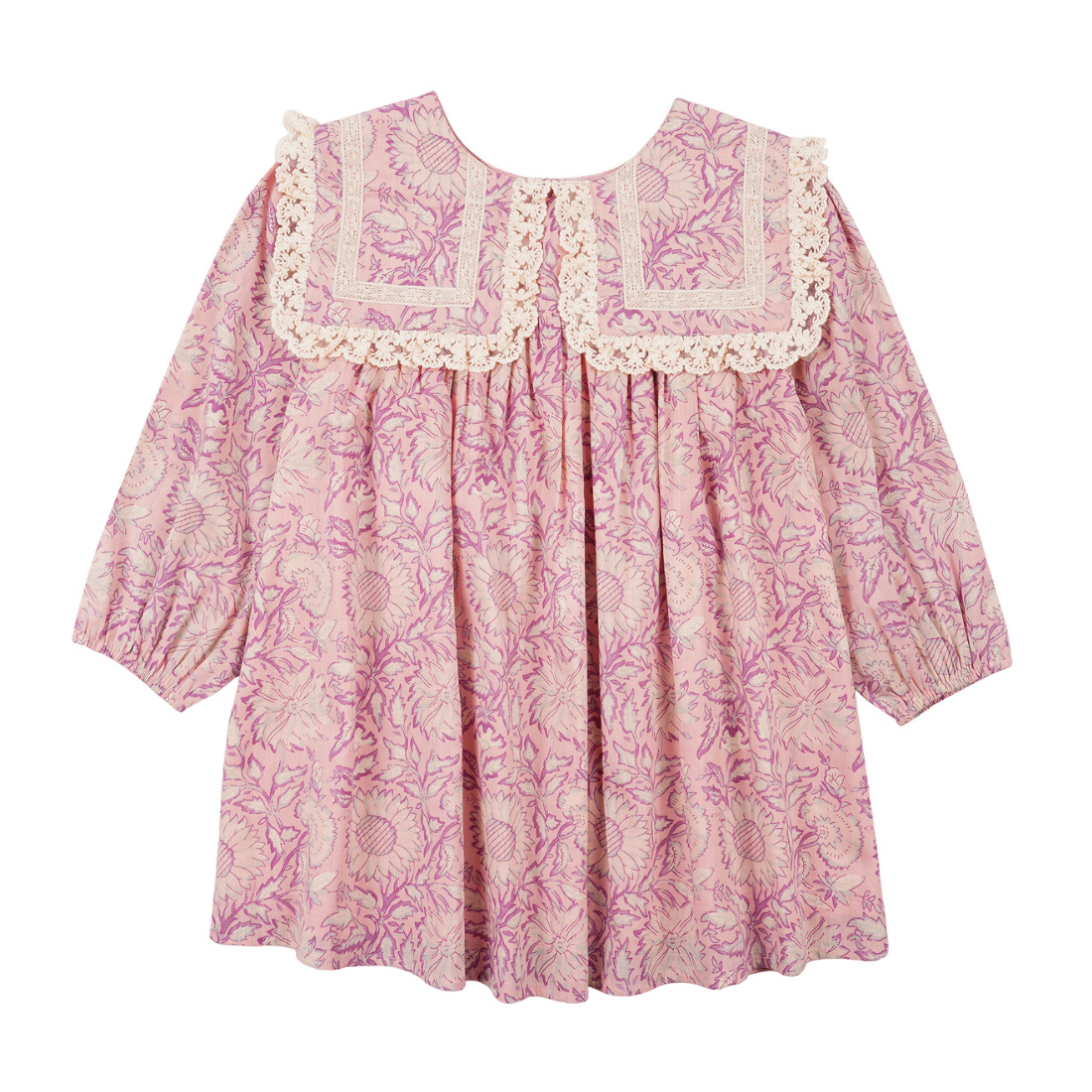 [LOUISE MISHA/루이스미샤] Dress Arinola-Pink Daisy Garden