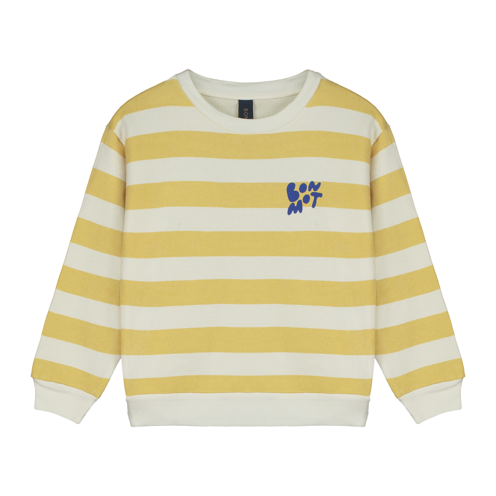 [BONMOT/본못] Sweatshirt wide stripes